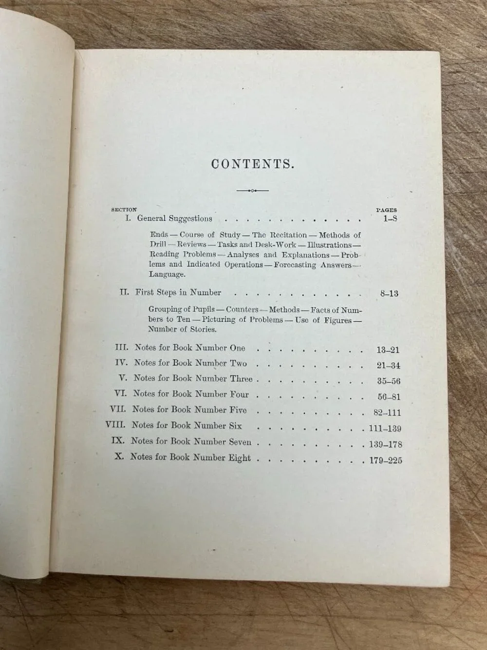Antique 1894 Teachers' Manual for Teachers Using Arithmetic by Grades HC